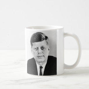 Zwart & Wit Jack JFK John F. Kennedy Koffiemok