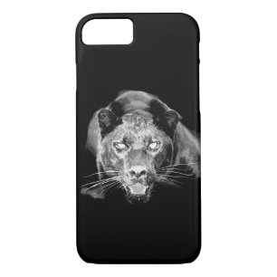 Zwart & Wit Jaguar iPhone 7 Hoesje