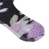  Zwart Wit Japans Kimono Bloemenglas Snijplank (Hoek)