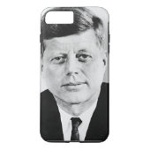 Zwart & Wit JFK John F. Kennedy Case-Mate iPhone Case (Achterkant)