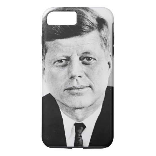 Zwart & Wit JFK John F. Kennedy Case-Mate iPhone Case (Achterkant)