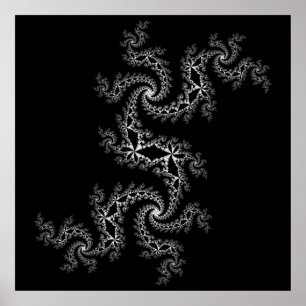 Zwart-wit Julia 300488 Poster