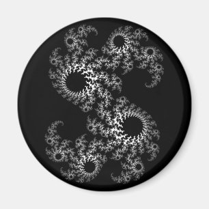 Zwart-wit Julia 324048 Magnet