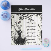 Zwart-wit  Jurk en Pet Flyer (Enkel)