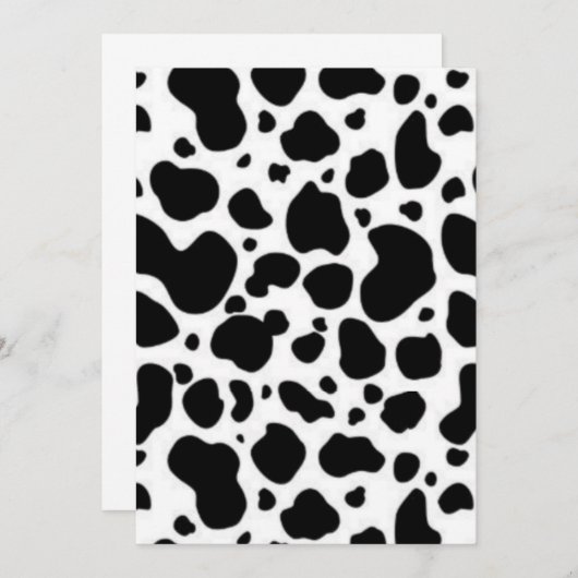 Zwart-wit Kaart (Voorkant / Achterkant)