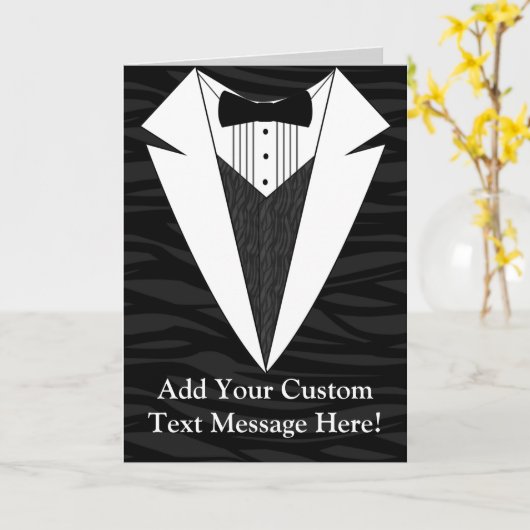 Zwart/wit Kaart (Gele Bloem)