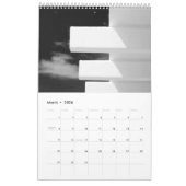 zwart + wit kalender (Mar 2026)