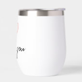 Zwart wit kalligrafie Dank u (Links)