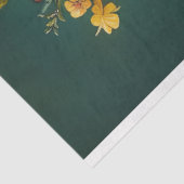 Zwart-wit Kat Bloemen Decoupage Tissuepapier (Detail)