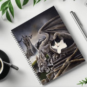 Zwart Wit Kat Gargoyle Planner