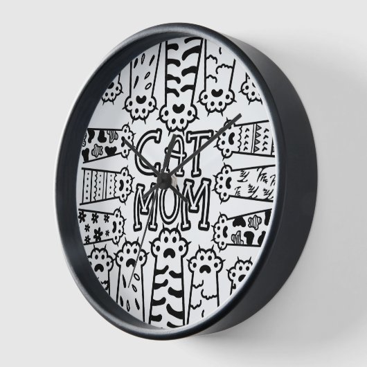 Zwart-wit kat mama (Hoek)