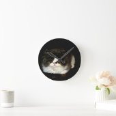 Zwart-wit Katje Ronde Klok (Huis)