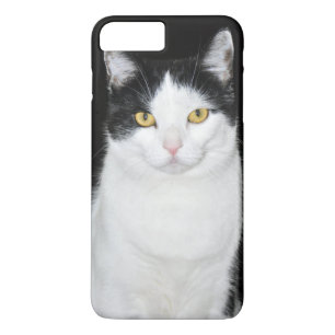 Zwart-wit kattenportret iPhone 8/7 plus hoesje