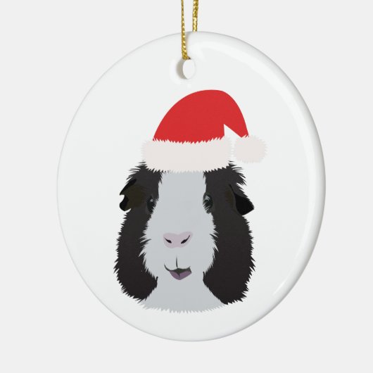 Zwart-wit Keramisch Ornament (Links)