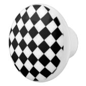 zwart-wit keramische knop (Rechts)