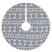 Zwart-wit kerst kerstboom rok (Voorkant)