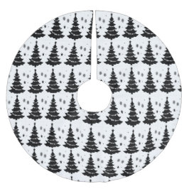 ZWART & WIT KERSTBOMEN KERSTBOOM ROK