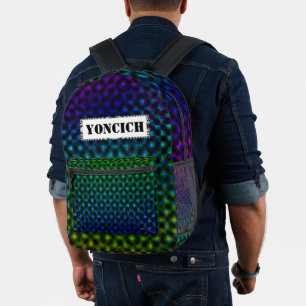Zwart-wit keuken leven door Kenneth Yoncich Bedrukte Rugzak
