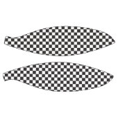 Zwart-wit Klassieke Retro Gecontroleerd Patroon Basketbal (Panelen)