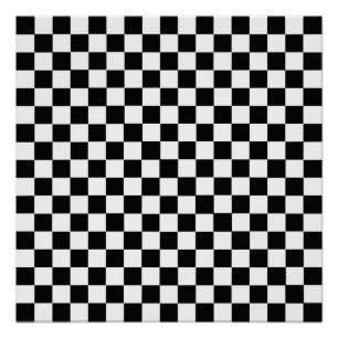 Zwart-wit Klassieke toetsenbord door STaylor Poster