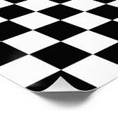 Zwart-wit Klassieke toetsenbord door STaylor Poster (Hoek)