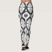 zwart-wit klassieker "Ratti_Creative_Arts" Leggings (Achterkant)