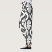zwart-wit klassieker "Ratti_Creative_Arts" Leggings (Links)
