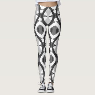 zwart-wit klassieker "Ratti_Creative_Arts" Leggings