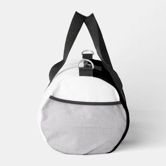 Zwart & Wit Kleine Duffelzak Gedrukte Duffelzakken Plunjezak (Rechts)