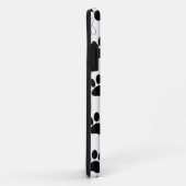 Zwart-wit kleurenpatroon Case-Mate iPhone case (Achterkant/rechts)