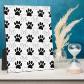 Zwart-wit kleurenpatroon fotoplaat (Zijkant)