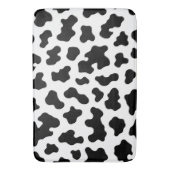 Zwart-wit Koe Koeienhuid Print Badmat (Voorkant Verticaal)