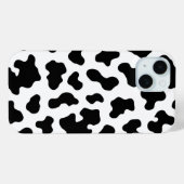 Zwart-wit Koe Koeienhuid Print Case-Mate iPhone Case (Achterkant (horizontaal))
