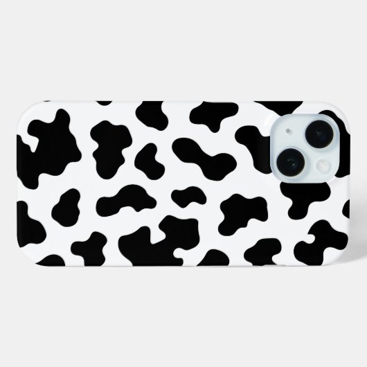 Zwart-wit Koe Koeienhuid Print Case-Mate iPhone Case (Achterkant (horizontaal))