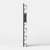 Zwart-wit Koe Patroon. Case-Mate iPhone Case (Achterkant / Rechts)