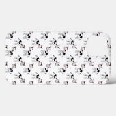 Zwart-wit Koe Patroon. Case-Mate iPhone Case (Achterkant (horizontaal))