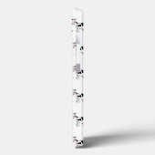 Zwart-wit Koe Patroon. Case-Mate iPhone Case (Achterkant / Links)