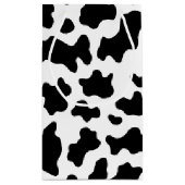 Zwart & Wit Koe Print Cowgirl Klein Cadeauzakje (Achterkant)