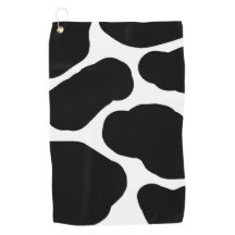 Zwart-wit Koe Spots Pattern