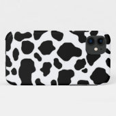 zwart-wit-koeienafdrukpatroon Case-Mate iPhone case (Achterkant (horizontaal))