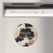 Zwart Wit Koeienhuid Magneet (Insitu (Vaatwasser))