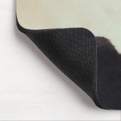 Zwart-wit Koeienhuid Muismat (Hoek)