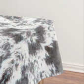 Zwart-wit Koeienhuid Print Tafelkleed (Voorbeeld)