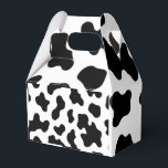 Zwart & Wit Koeienhuidprint  Bedankdoosjes<br><div class="desc">Overeenkomende artikelen beschikbaar.</div>