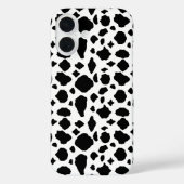 Zwart-wit koeienpatroon Case-Mate iPhone case (Achterkant)