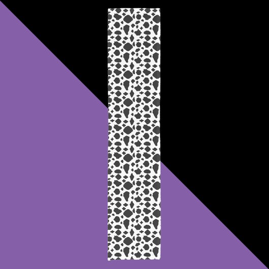 Zwart-wit koeienprint boerderijstijl korte tafelloper