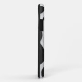 Zwart-wit koeienprint Case-Mate iPhone case (Achterkant/rechts)