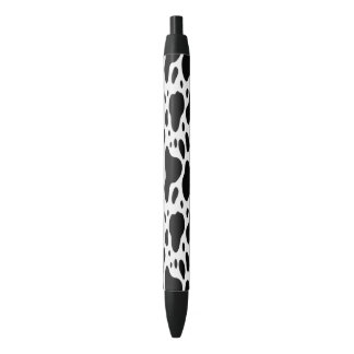 Zwart-wit koeienprint patroon pen
