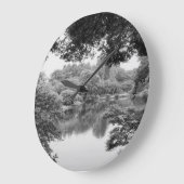 Zwart-wit, koel, uniek natuur en meer grote klok (Hoek)