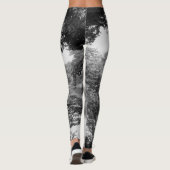 Zwart-wit, koel, unieke natuur en meer leggings (Achterkant)